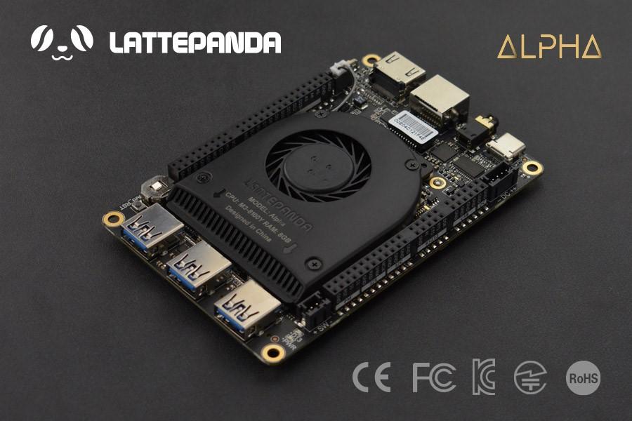LattePanda Alpha 800s - Tiny Ultimate Windows / Linux-apparaat