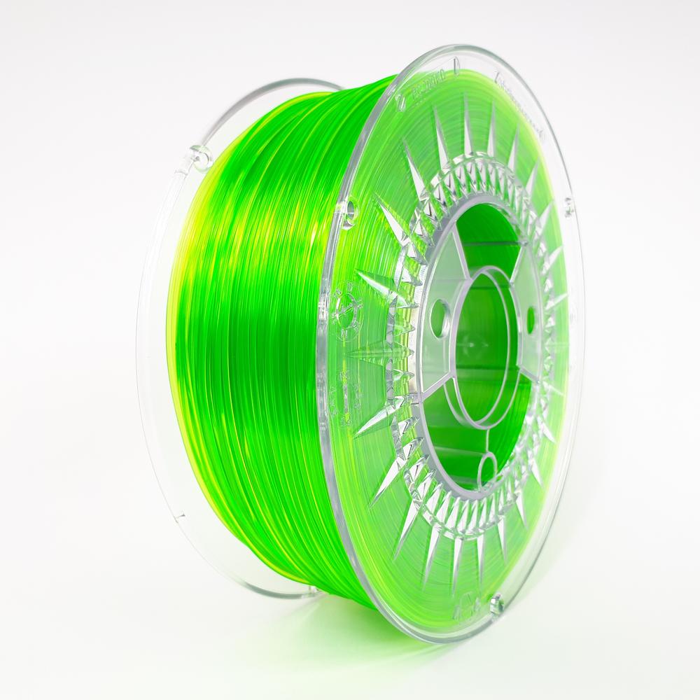 Filament PETG 1,75 mm - 1 kg - Vert clair transparent