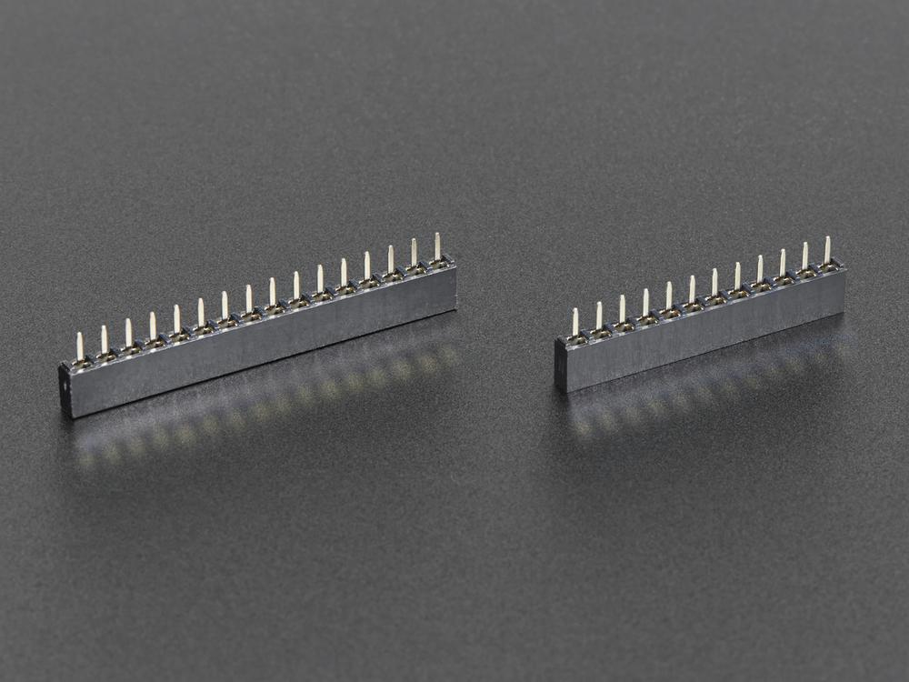 Short Headers Kit for Feather - 12-pins + 16-pins Female Headers