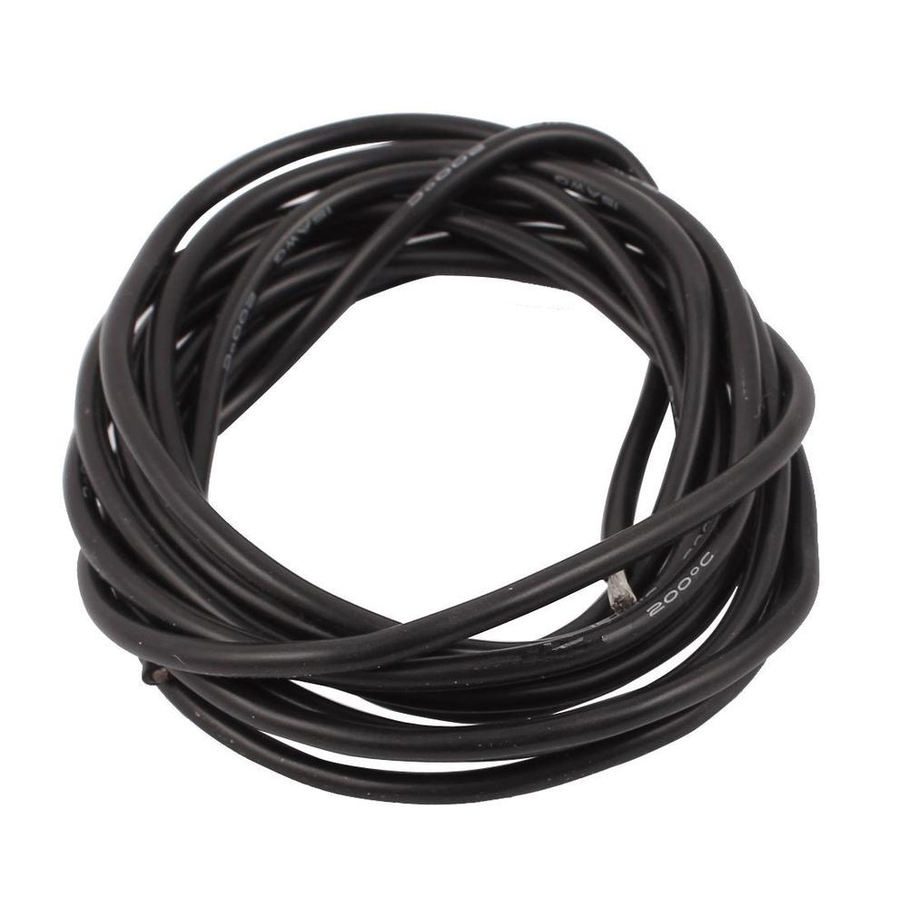 Stranded-Core black wire - 26AWG - 2 meter