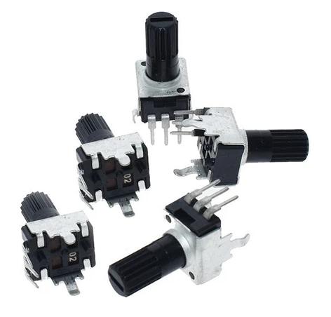 Potenziometro RV09 10K Ohm 3 Pin Connettore Angolare – Resistenza Regolabile