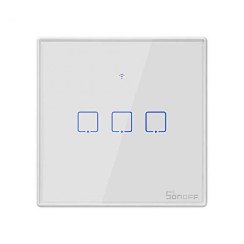 Interruptor de pared Sonoff T2 - T2EU3C - WiFi + RF