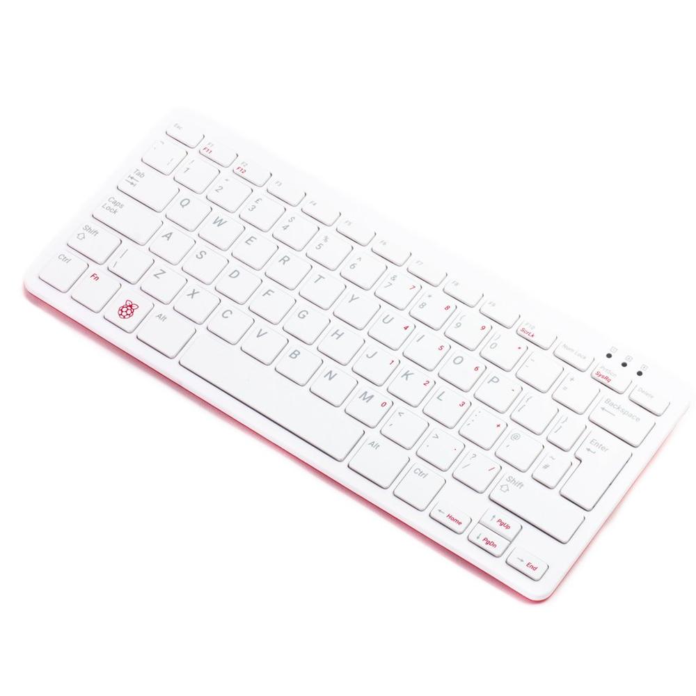 Raspberry Pi Keyboard (US layout) Red / White Opencircuit