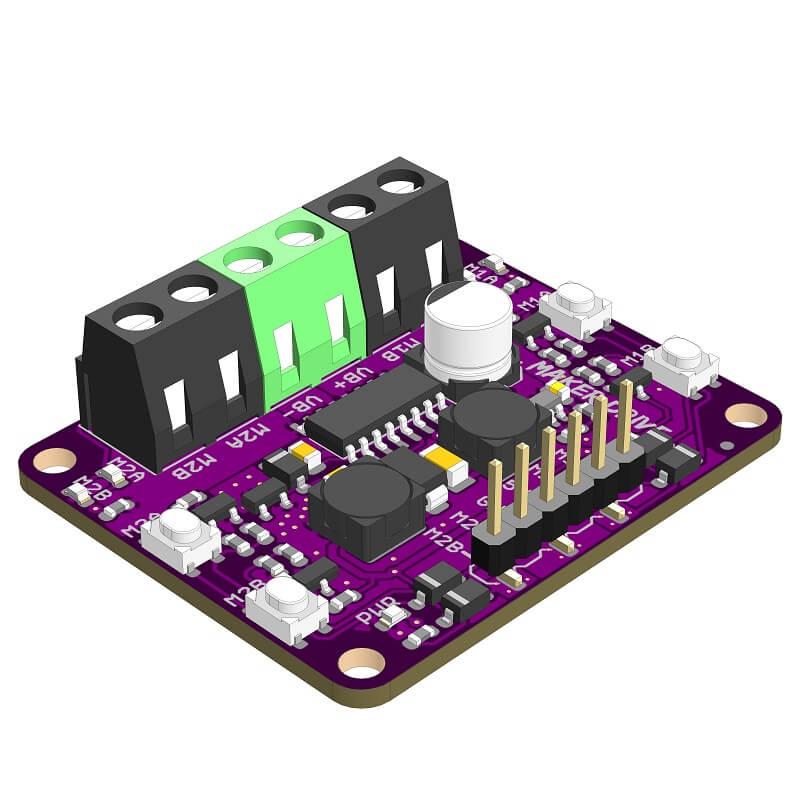Maker Drive: Simplificando el controlador de motor H-Bridge para principiantes