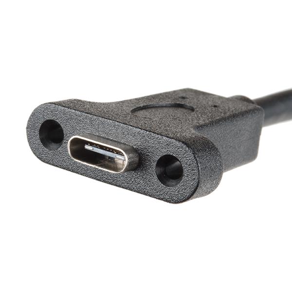 Chenyang Cavo Prolunga Da USB-C A Mini USB 2.0 Con Montaggio A Pannello, 30 Cm, Supporto Dati E Alimentazione