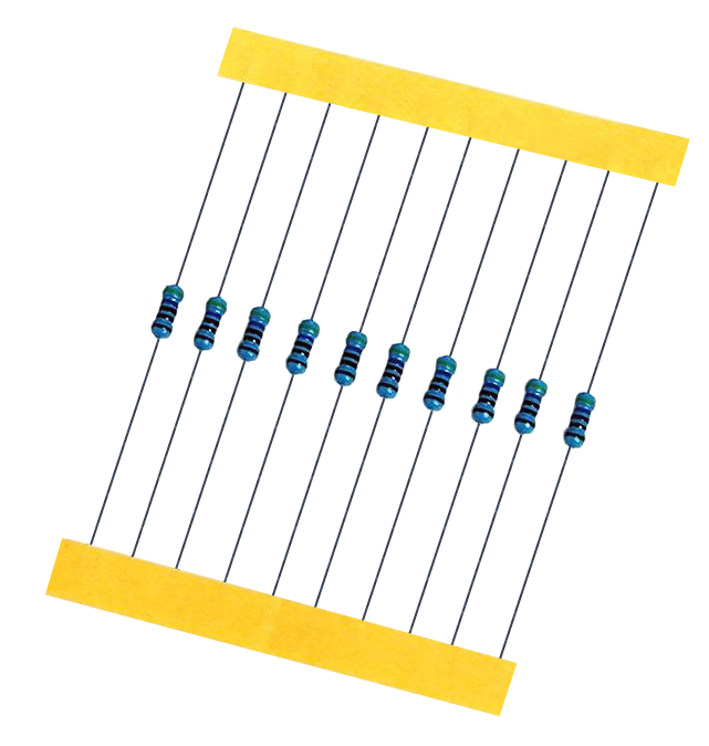 Resistore a film metallico 33kΩ 1/4W - 10 pezzi