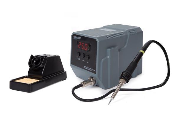 FNIRSI DWS-200 200W 245 Kit stazione di saldatura digitale di precisione con 6 punte per saldatore F245 e 2 mani di aiuto, valore di temperatura e modalità curva, 3 conservazione della temperatura