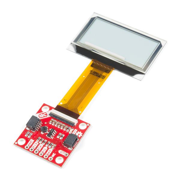 SparkFun Transparante grafische OLED Breakout (Qwiic)