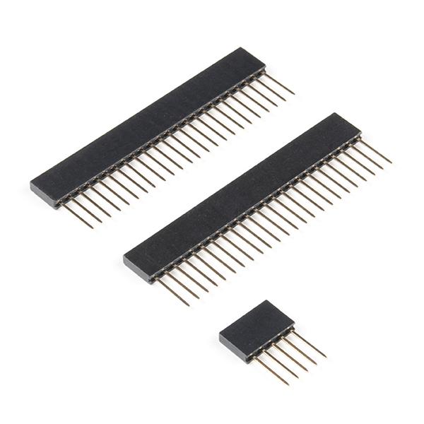 Teensy Stackable Header Kit (two 24-pin, and one 5-pin)