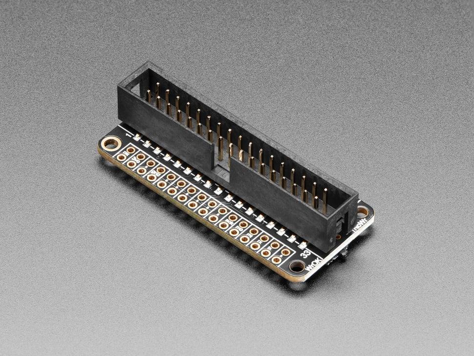 Adafruit Floppy FeatherWing con conector IDC de 34 pines