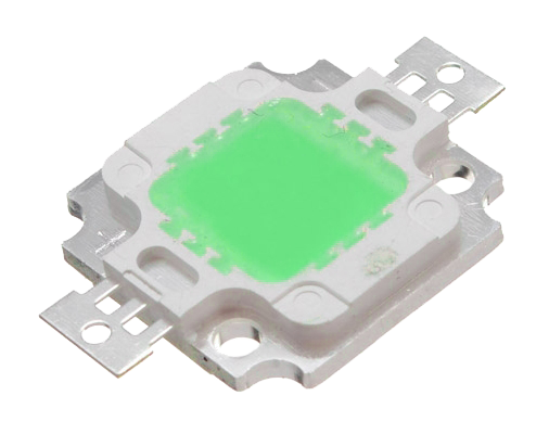 Green 10W LED Chip - 2 pcs