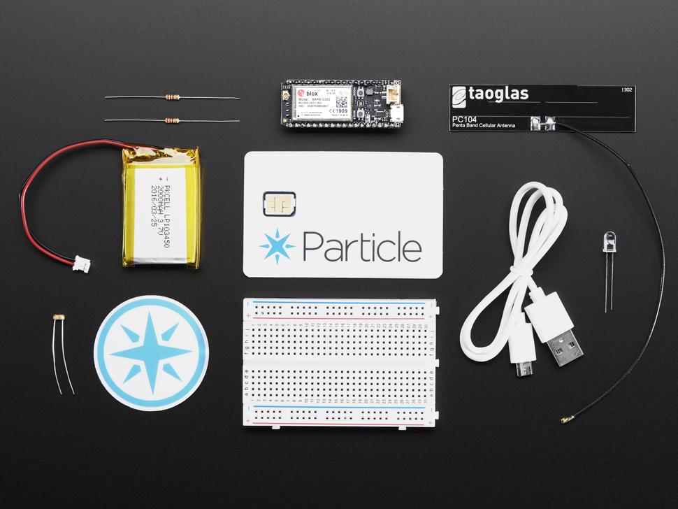 Adafruit Particle Electron Cellular IoT Kit - 3G Amerika/Aus
