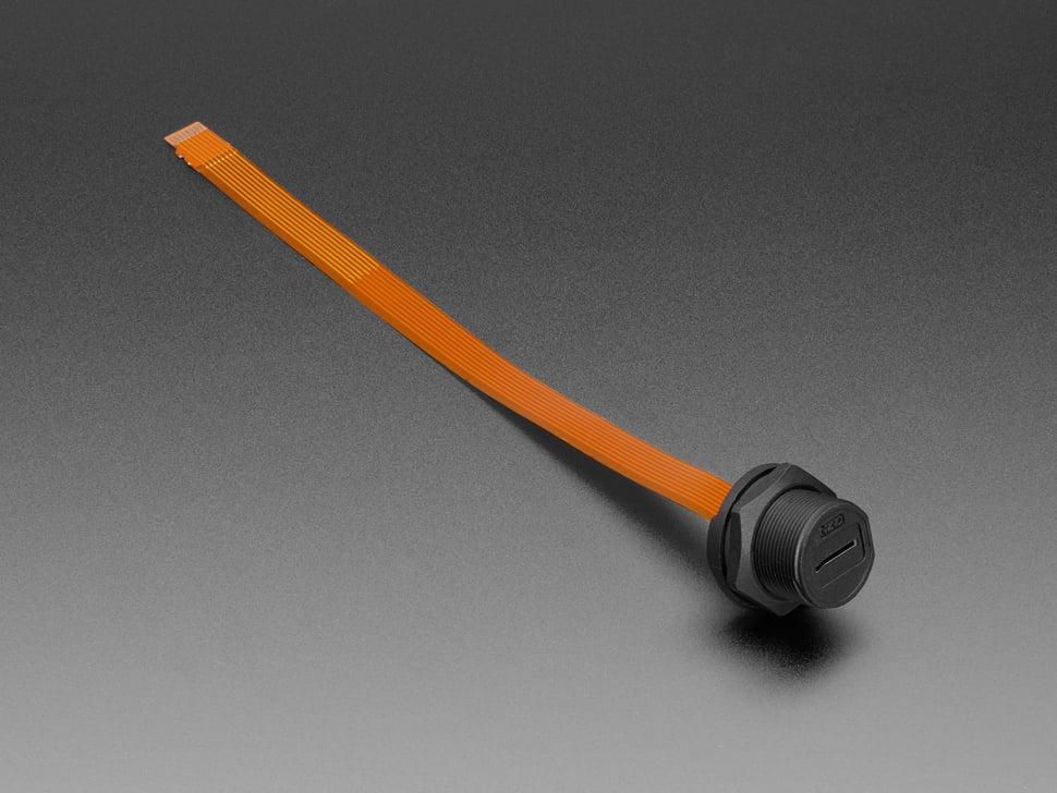 Adafruit Ronde Paneelmontage Micro SD Kaart Extender