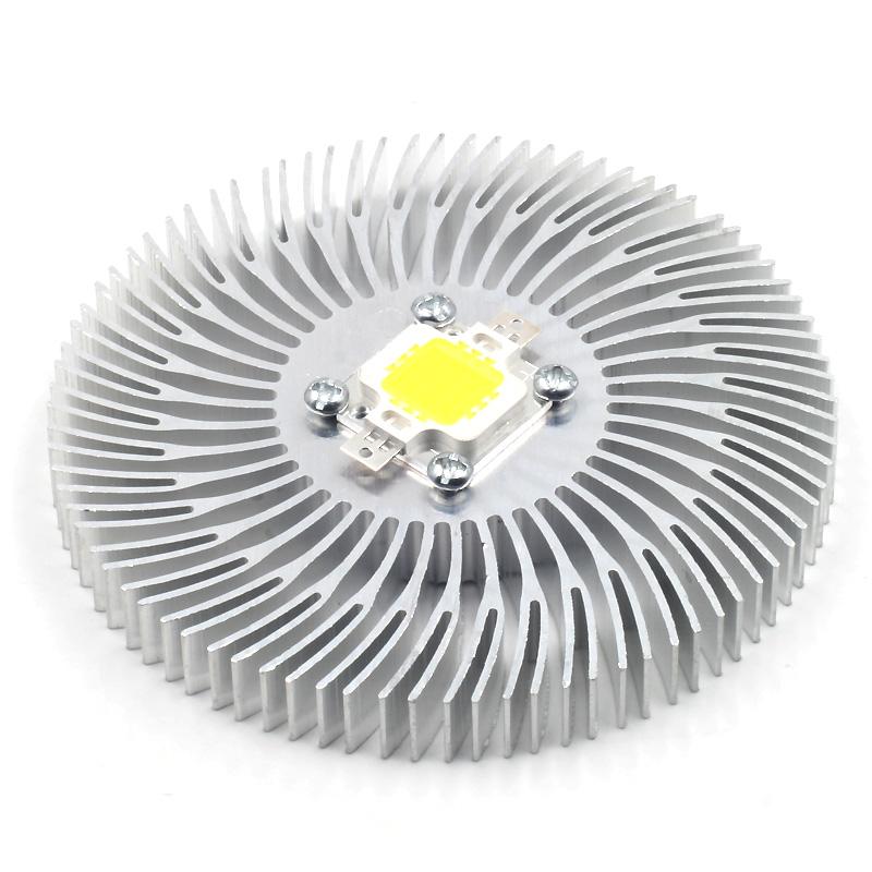 Dissipateur thermique pour LED 10W/3W - aluminium - 90 x 10mm