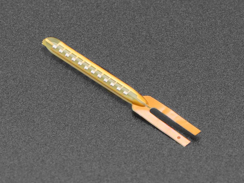 Adafruit Enkelzijdige Flexibele LED Filament - 3V 25mm lang - Blauw