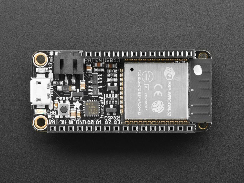 Adafruit montado HUZZAH32 – ESP32 Feather Board - Opencircuit