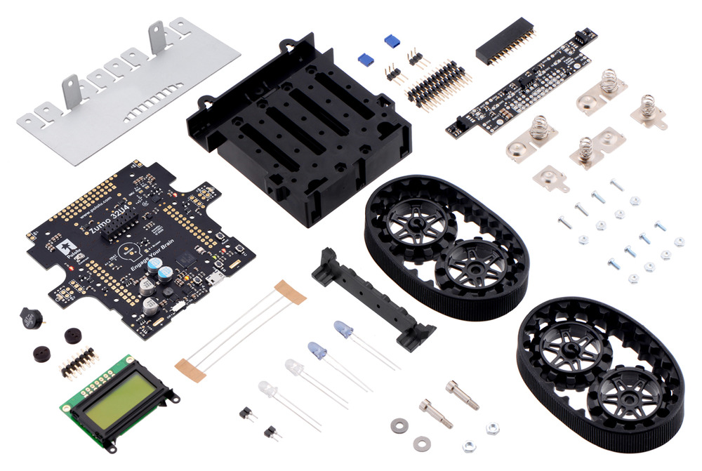 Pololu Zumo 32U4 Robot Kit (uden motorer)