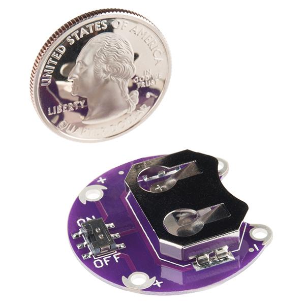LilyPad-houder voor knoopcelbatterijen - geschakeld - 20 mm