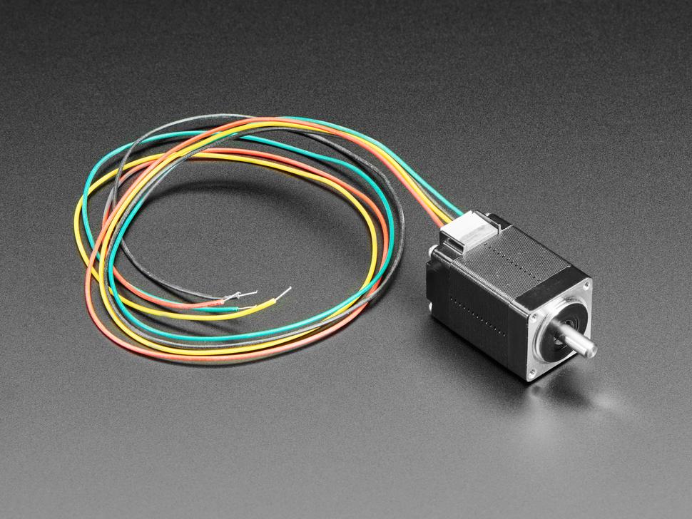 Adafruit Mini-stappenmotor - 200 stappen - 20x30 mm NEMA-8-formaat