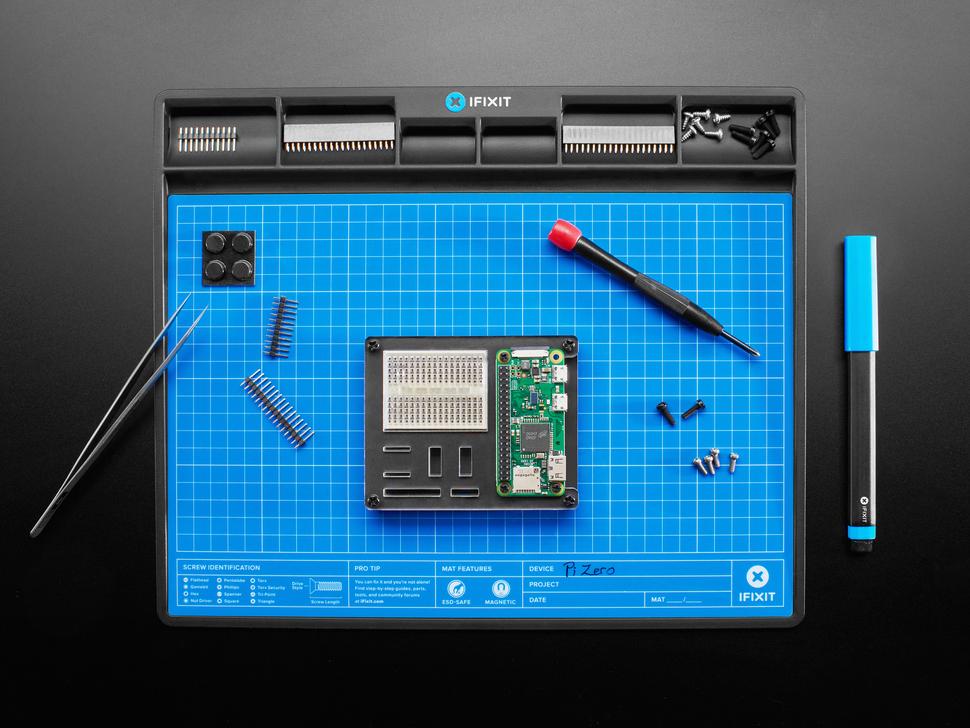 Adafruit iFixit FixMat - Premium Magnetische Mat Voor Uit-elkaar-halen en Reparaties