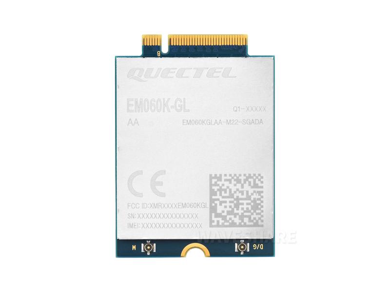 Waveshare Module Quectel EM060K-GL, module LTE-A Cat 6 avec facteur de ...