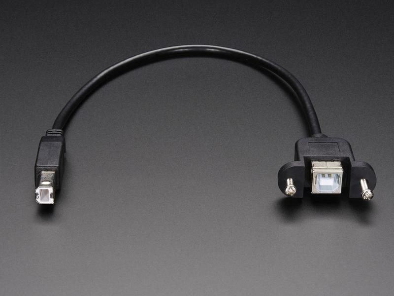 Op Paneel Gemonteerde USB-kabel - B Male Naar B Female - Opencircuit