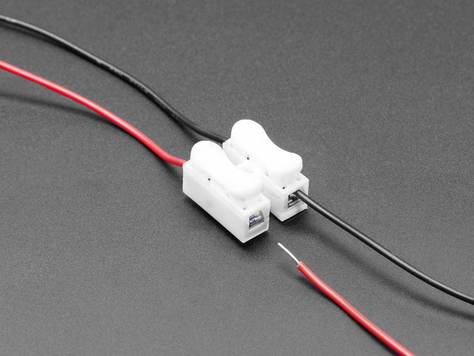 Adafruit 2-pins draadverbindingen (3-pack)
