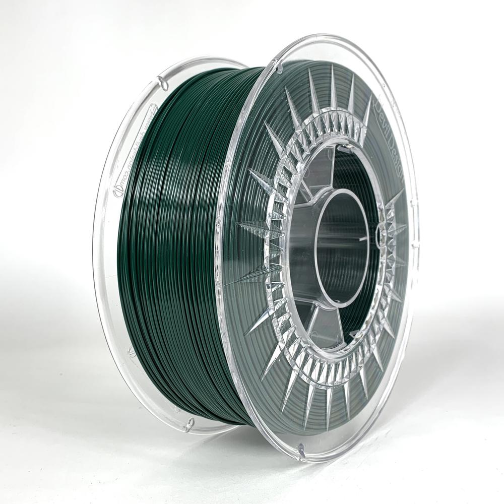 Filamento PETG Devil Design 1.75mm - 0.33kg - Race green