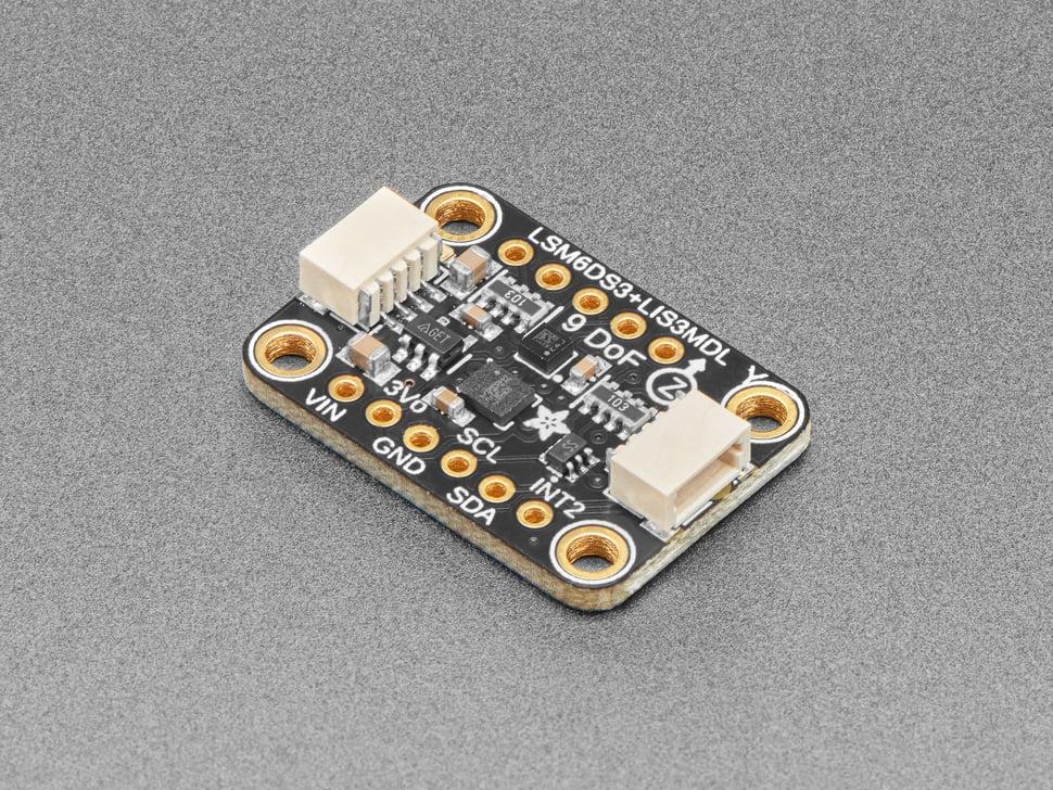 Adafruit LSM6DS3TR-C + LIS3MDL - Precisie 9 DoF IMU