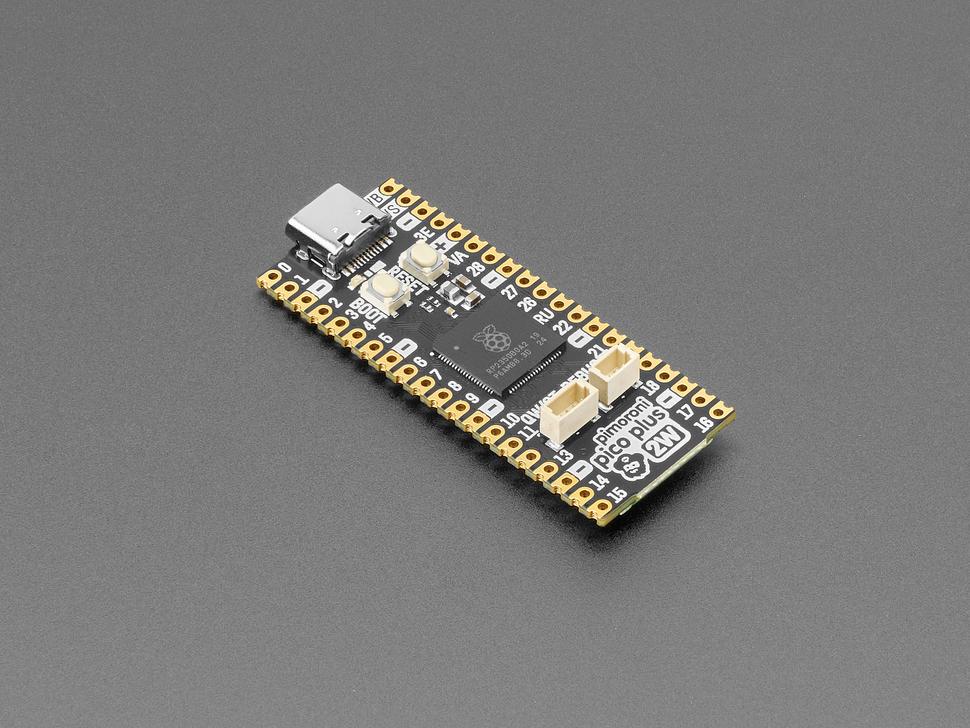 Adafruit Pimoroni Pico Plus 2 W - RP2350 Dev Board met Pico-vorm