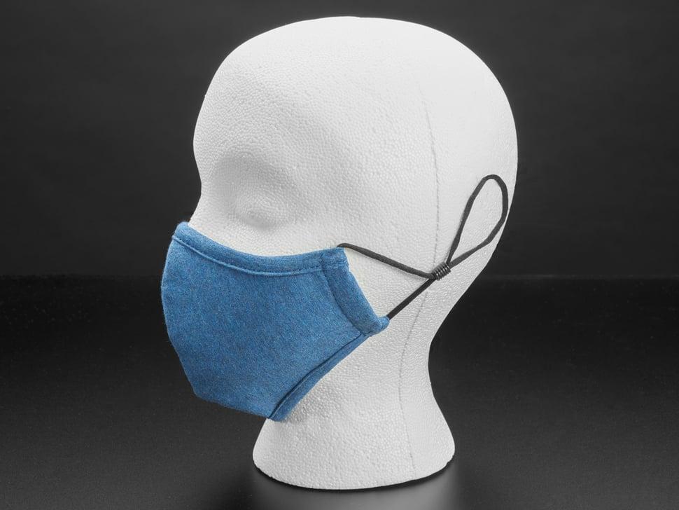 Adafruit Verstelbaar stoffen gezichtsmasker in blauw