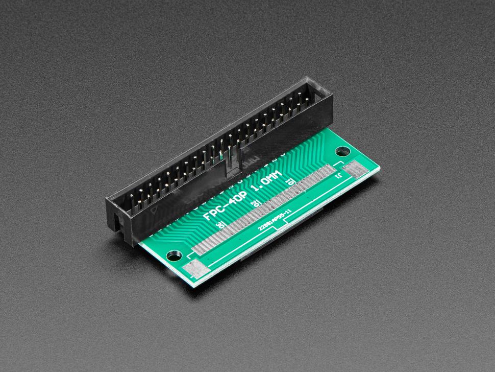 Adafruit 40-pins FPC naar rechte 2x20 IDC male header