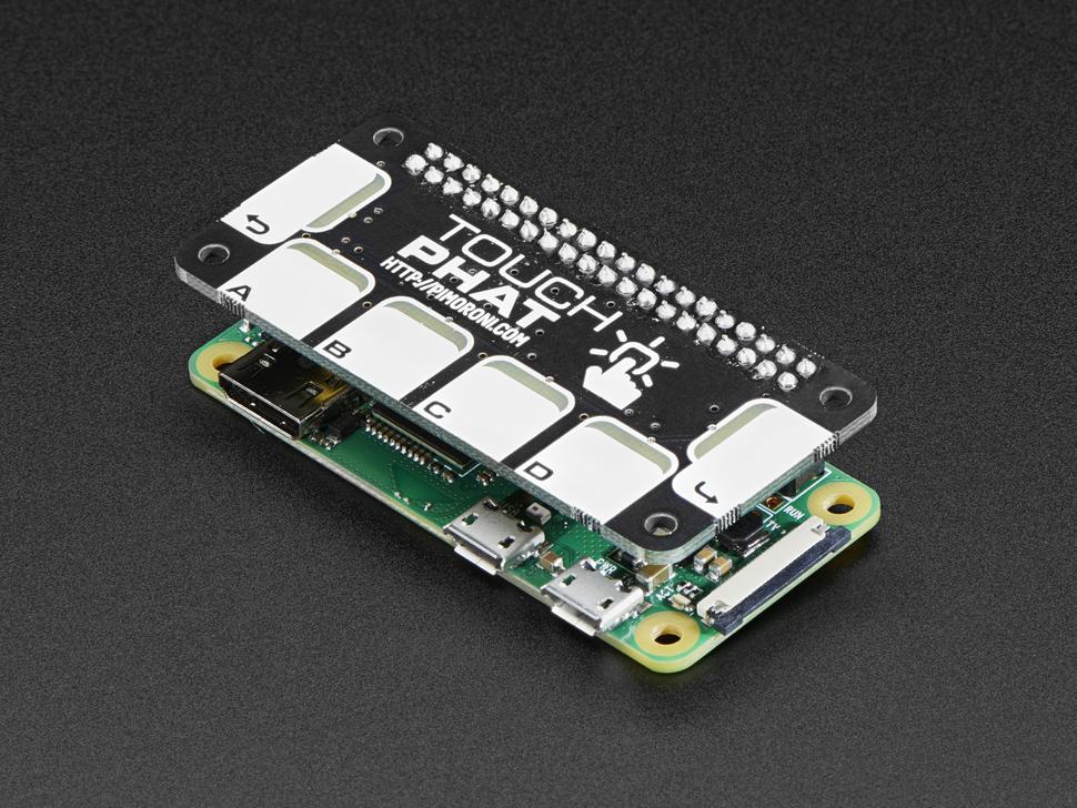 Adafruit Pimoroni Touch pHAT voor Raspberry Pi zero