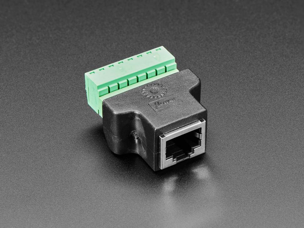Adafruit RJ-45-aansluitblok naar Ethernet- socket