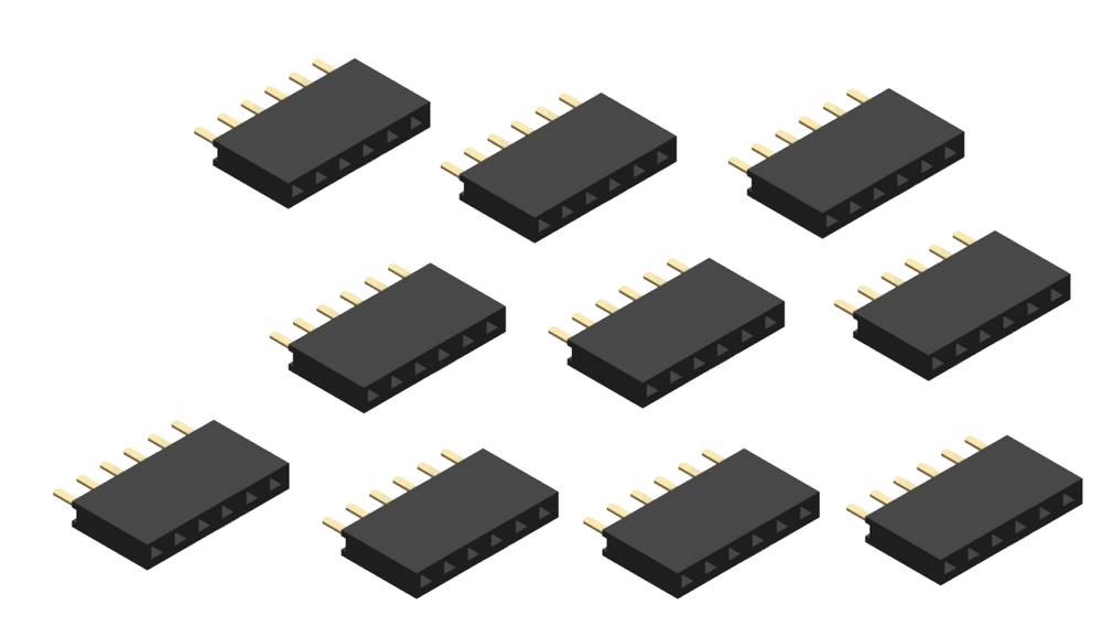 Connecteurs Femelles DC 5,5x2,5 Mm à Souder - Lot De 10, Pour Alimentation CCTV 12V, Montage Châssis
