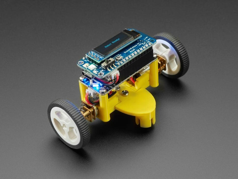 Adafruit ScoutMakes Robot Kit in Dutch, while keeping it informal, would be: "ScoutMakes Robotkit."