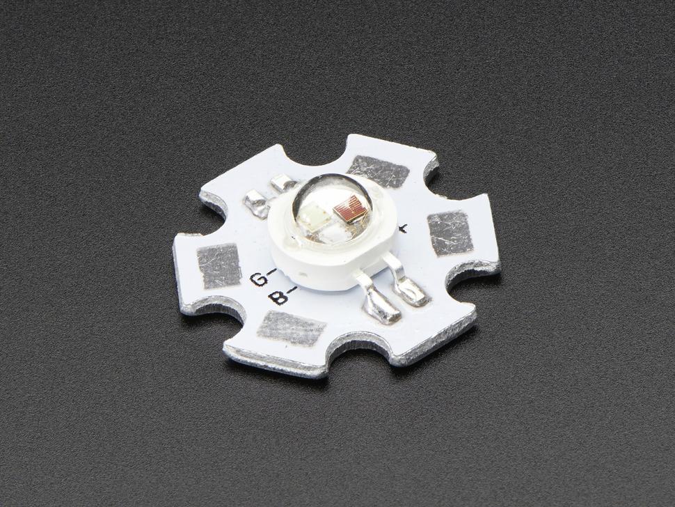 Adafruit 3W-9W RGB LED - Common Anode