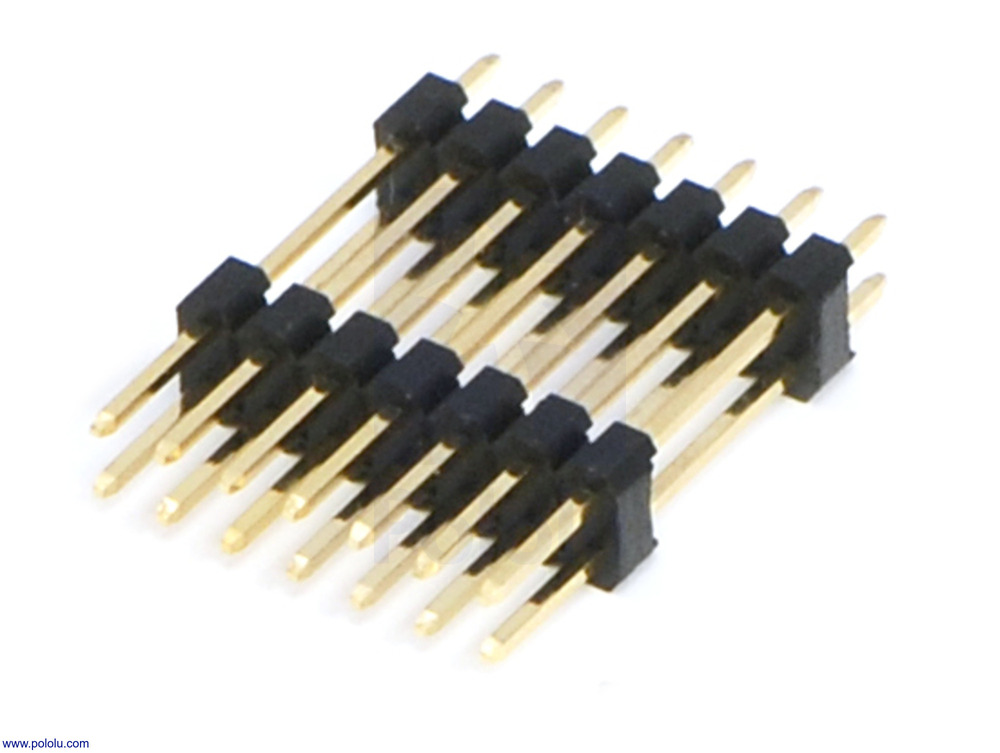 Pololu Intestazione maschio estesa 0.100" (2.54 mm): 2×7-Pin, 22.85 mm