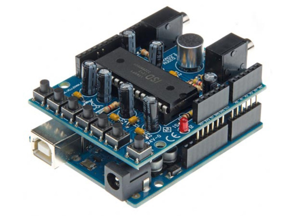 Whadda Shield audio per Arduino con microfono integrato
