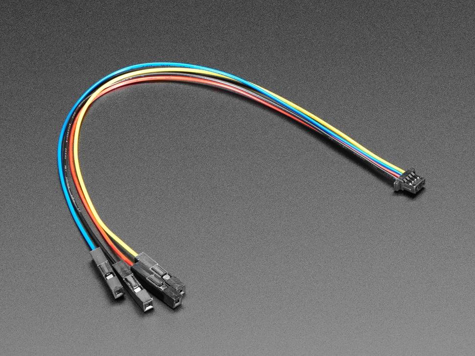 Adafruit STEMMA QT / Qwiic JST SH 4-pins kabel met hoogwaardige female sockets