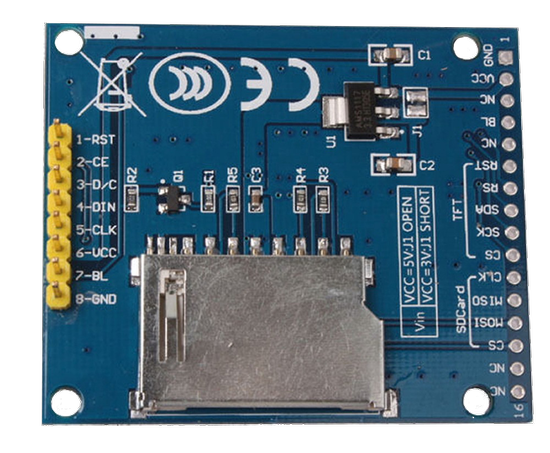 Módulo TFT SPI de 1,8"