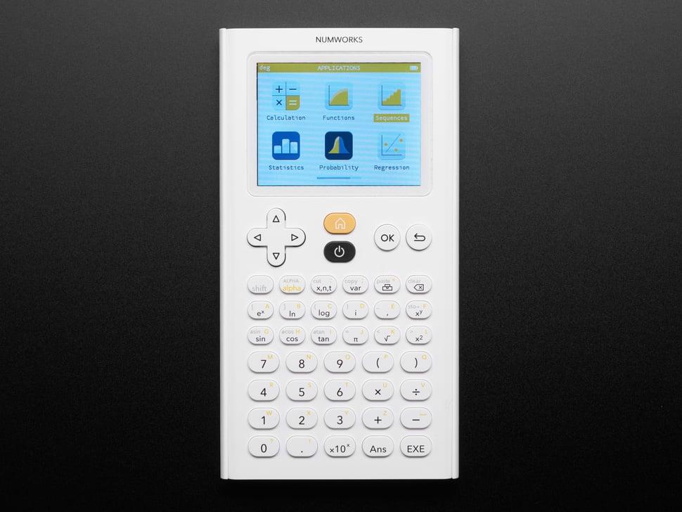 Adafruit NumWorks grafische rekenmachine