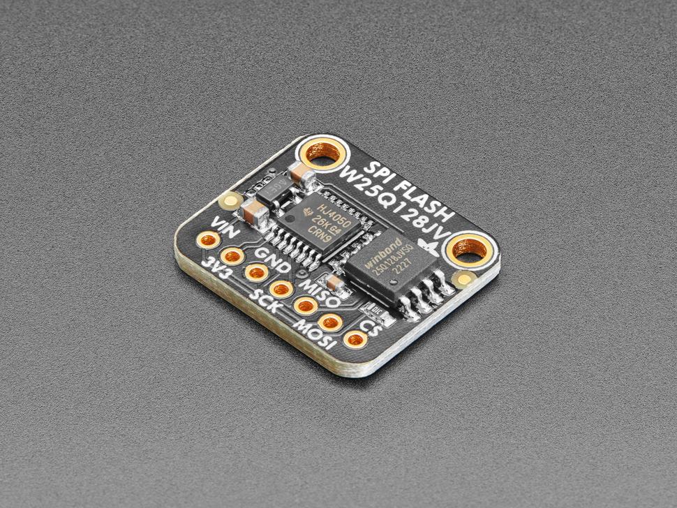 Adafruit SPI FLASH- breakout W25Q128 - 128 MBit / 16 MByte