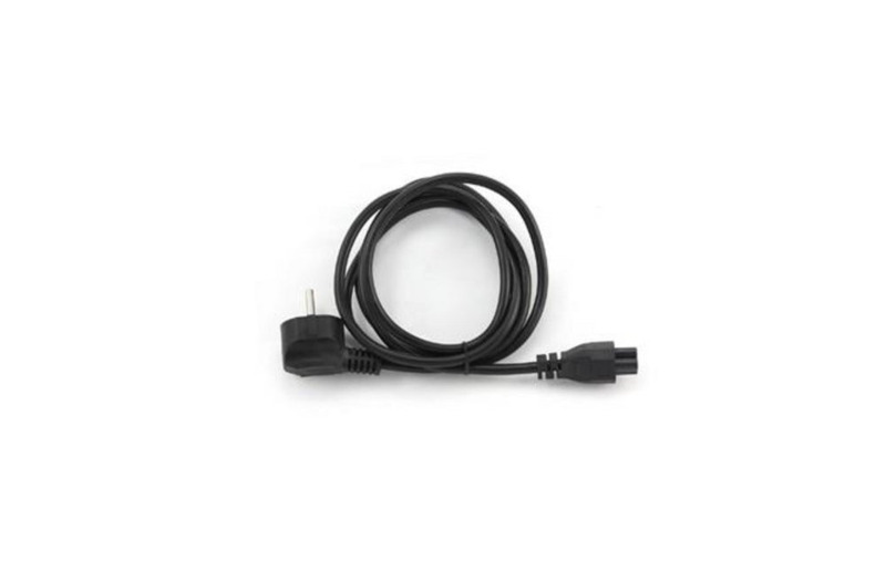 Maclean MCTV-851 Cavo Di Alimentazione A 3 Pin – Spina Schuko CEE 7/7 A 90° E Connettore C13 Angolato, 1.5 Metri, Per PC, Monitor E Stampanti