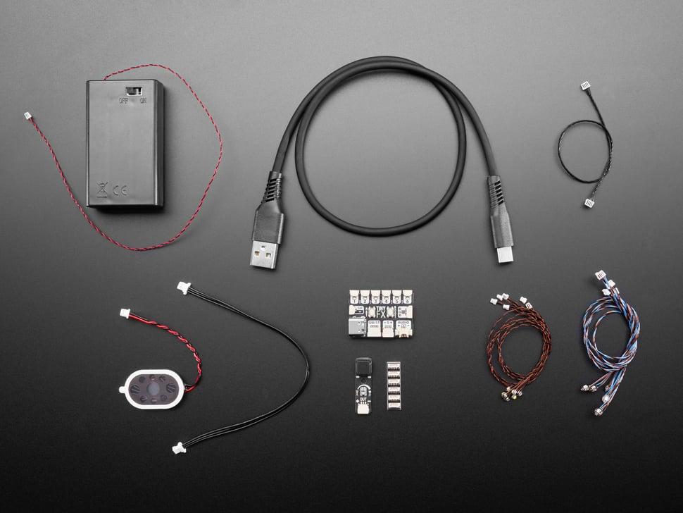 Adafruit Pimoroni Tiny FX W - Draadloze LED-effecten starterskit