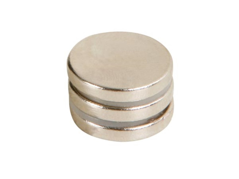 Velleman Compact Ø18 x 3mm Magnets - Set of 3 for Versatile Use