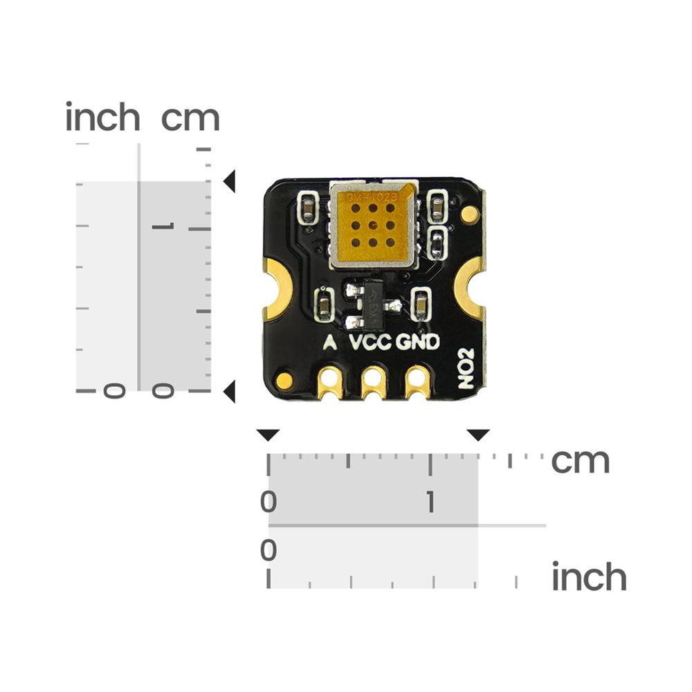 DFRobot Fermion: MEMS Nitrogen Dioxide NO2 Gas Detection Sensor ...