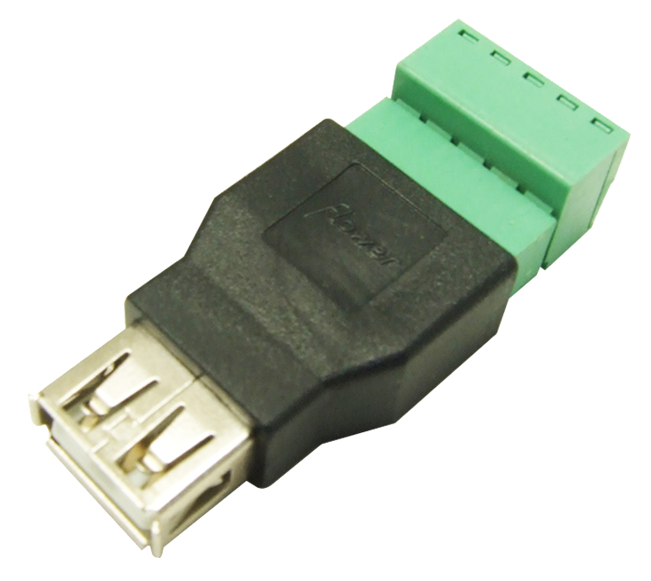 USB female naar kroonsteen adapter