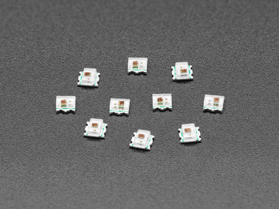 Adafruit NeoPixel Nano 2020 RGB LED's - 10-pack