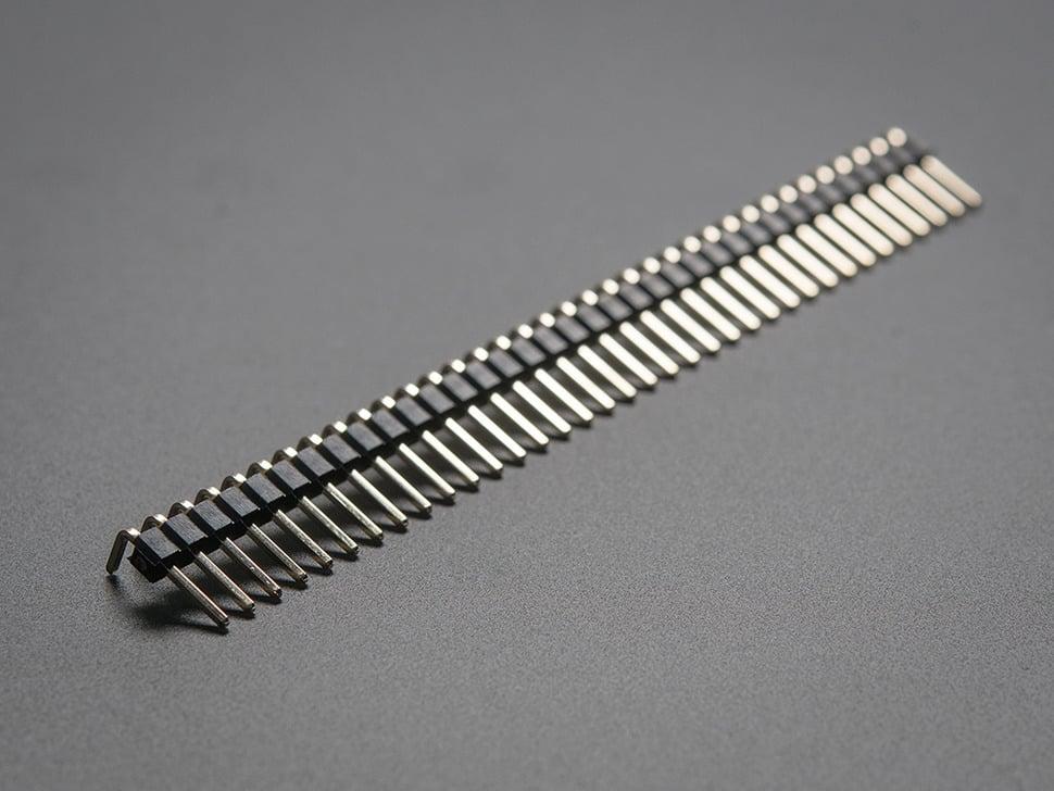 Adafruit Afbreekbare 0,1" 36-pins strip haakse male header (10 stuks)